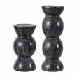 Safavieh Rhodes Marble Candle Holder Set Of 2 in Black