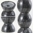 Safavieh Rhodes Marble Candle Holder Set Of 2 in Black