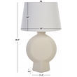 Safavieh Alena Ceramic Table Lamp in Off White