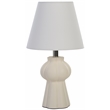 Safavieh Tolia Ceramic 17.75 Inch Table Lamp in Off White