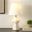 Safavieh Tolia Ceramic 17.75 Inch Table Lamp in Off White