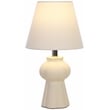 Safavieh Tolia Ceramic 17.75 Inch Table Lamp in Off White