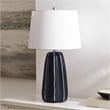 Safavieh Jude Ceramic Table Lamp in Navy