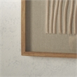 Safavieh Kai Wood Framed Emboridery Art in Natural