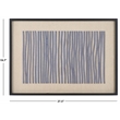 Safavieh Kai Wood Framed Embroidery Art in Black