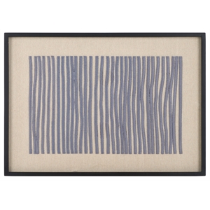 Safavieh Kai Wood Framed Embroidery Art in Black