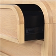 Safavieh Dinah 6 Drawer Wood Dresser in Natural