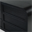 Safavieh Dinah 6 Drawer Wood Dresser in Black