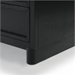 Safavieh Dinah 6 Drawer Wood Dresser in Black