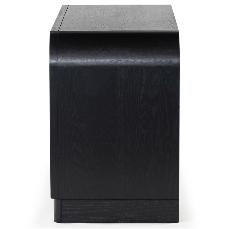 Safavieh Dinah 6 Drawer Wood Dresser in Black