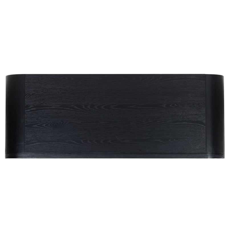 Safavieh Dinah 6 Drawer Wood Dresser in Black