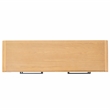 Safavieh Katrina Solid Wood 4 Drawer Dresser in Natural / Black