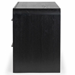 Safavieh Katrina Solid Wood 4 Drawer Dresser in Black