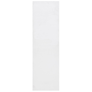 Safavieh Faux Rabbit Fur 2'-3&quot x 6'-0&quot Polyester Power Loomed Rug in Ivory