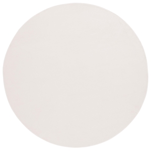 Safavieh Faux Rabbit Fur 5'-0&quot x 7'-0&quot Polyester Power Loomed Rug in Beige