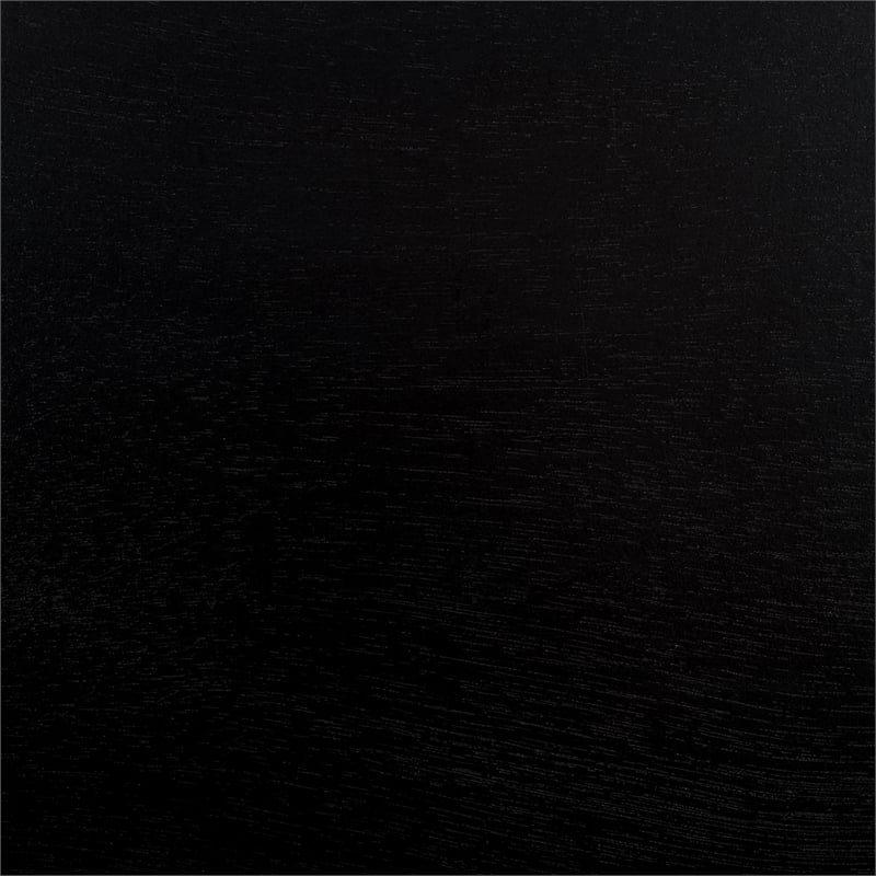 Safavieh Thurston Wood 2 Drw Console in Matte Black