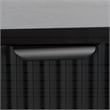 Safavieh Thurston Wood 2 Drw Console in Matte Black