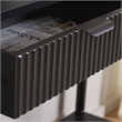 Safavieh Thurston Wood 2 Drw Console in Matte Black