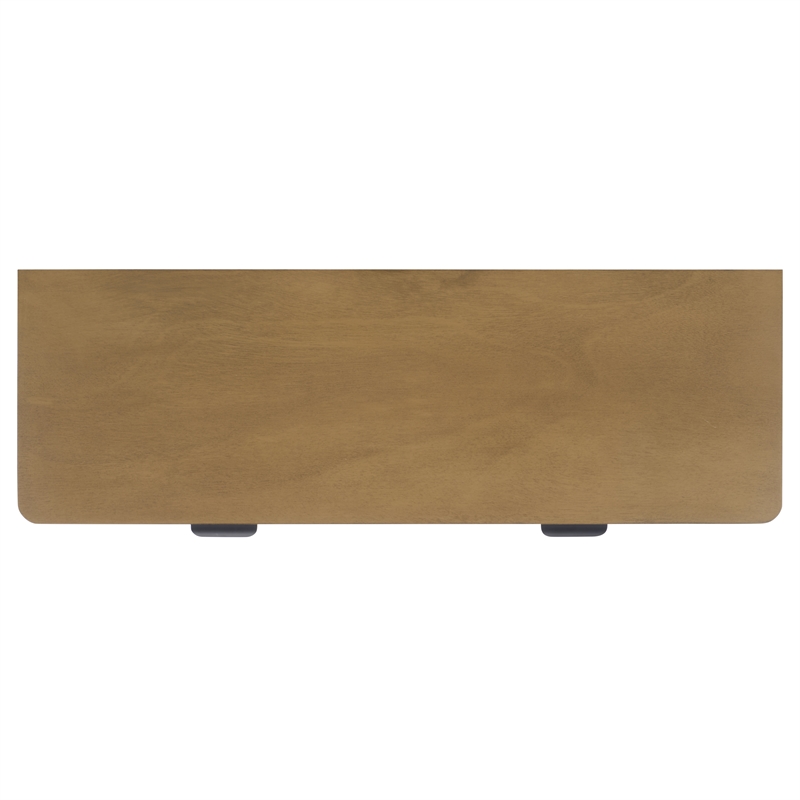 Safavieh Thurston Wood 2 Drw Console in Brown