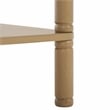 Safavieh Thurston Wood 2 Drw Console in Brown