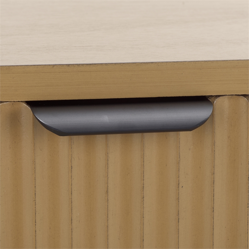 Safavieh Thurston Wood 2 Drw Console in Brown