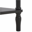 Safavieh Haven Wood 2 Drw Small Console in Matte Black