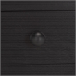 Safavieh Haven Wood 2 Drw Small Console in Matte Black