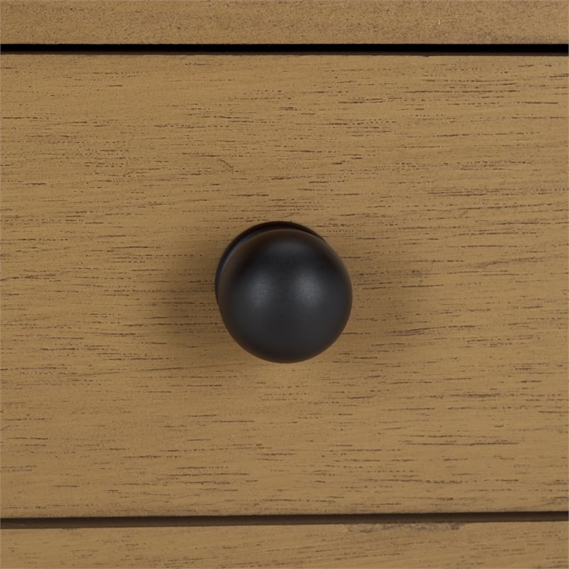 Safavieh Haven Wood 2 Drw Small Console in Brown