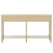 Safavieh Haven Wood 2 Drw Large Console in Natural