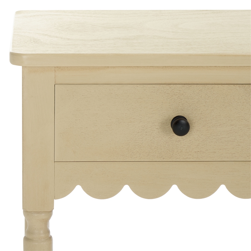 Safavieh Haven Wood 2 Drw Large Console in Natural