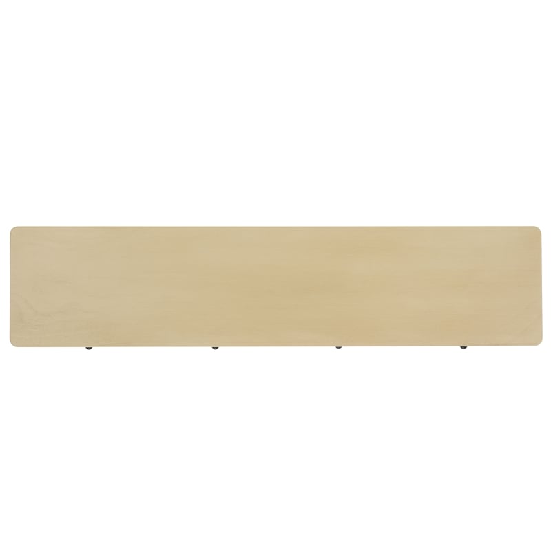 Safavieh Haven Wood 2 Drw Large Console in Natural