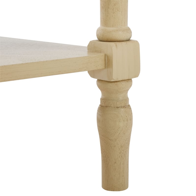 Safavieh Haven Wood 2 Drw Large Console in Natural