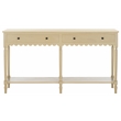 Safavieh Haven Wood 2 Drw Large Console in Natural