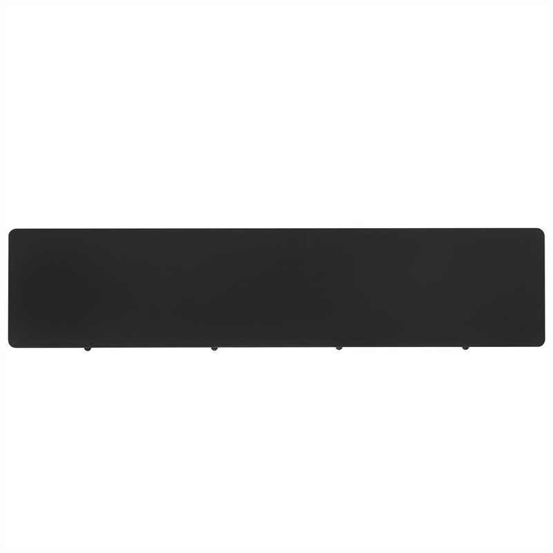 Safavieh Haven Wood 2 Drw Large Console in Matte Black