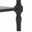 Safavieh Haven Wood 2 Drw Large Console in Matte Black