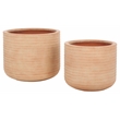 Safavieh Nardo Planter Pot Set of 2 in Terracotta