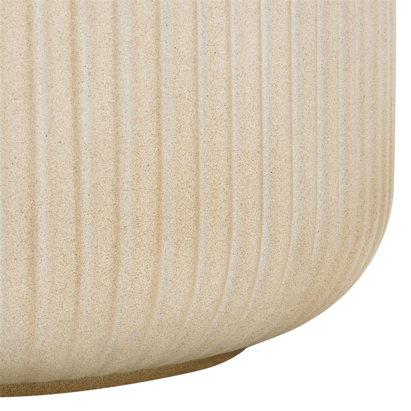 Safavieh Lucca Planter Pot Set of 2 in Beige