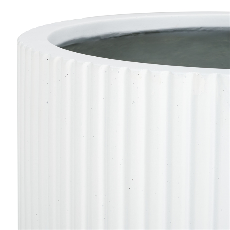 Safavieh Lucca Planter Pot Set of 2 in White