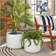 Safavieh Lucca Planter Pot Set of 2 in White