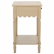 Safavieh Haven Wood 1 Top Drw Accent Table in Natural