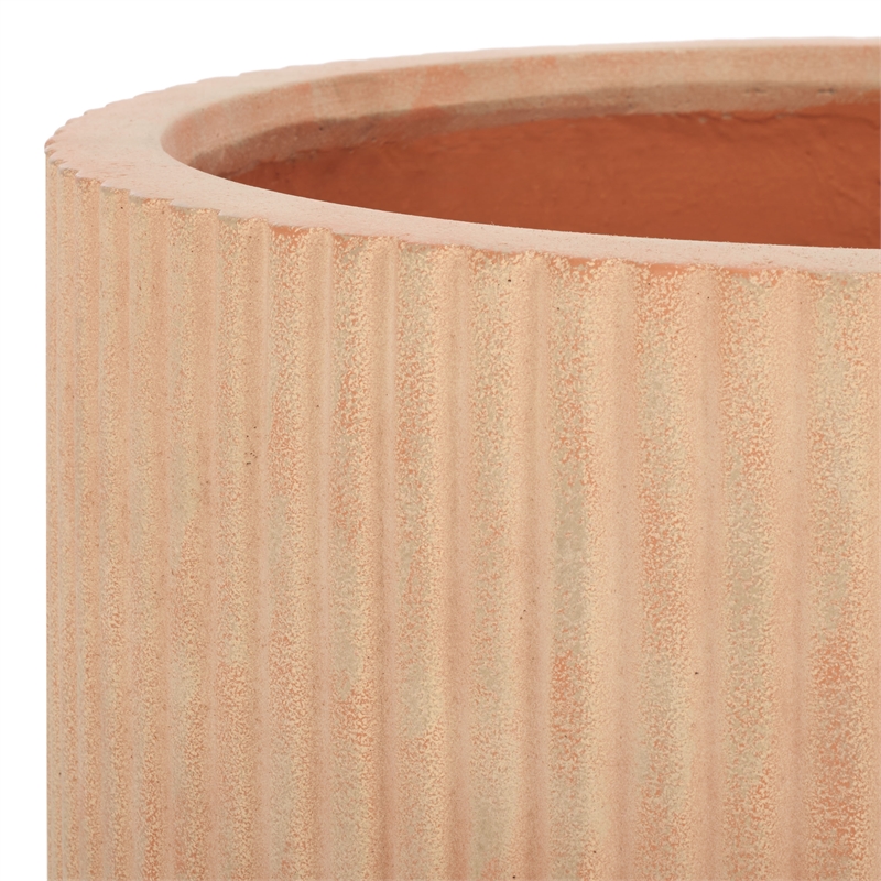 Safavieh Lucca Planter Pot Set of 2 in Terracotta