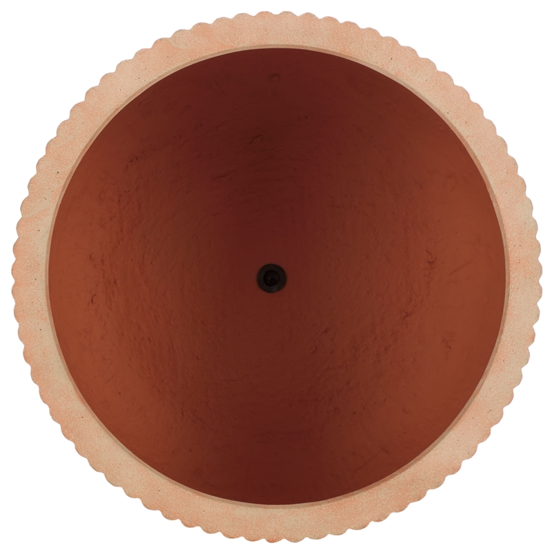 Safavieh Lucca Planter Pot Set of 2 in Terracotta