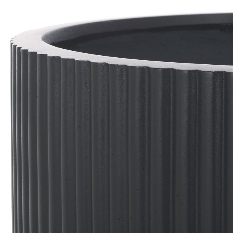 Safavieh Lucca Large Planter Pot in Black