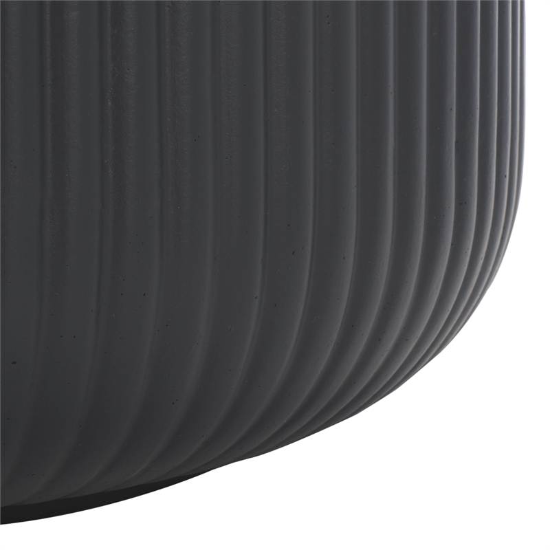 Safavieh Lucca Large Planter Pot in Black