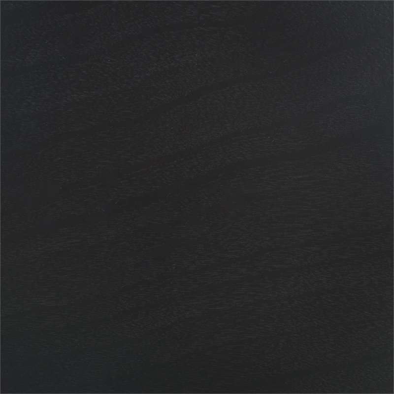 Safavieh Haven Wood Accent Table in Matte Black