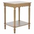Safavieh Haven Wood Accent Table in Brown