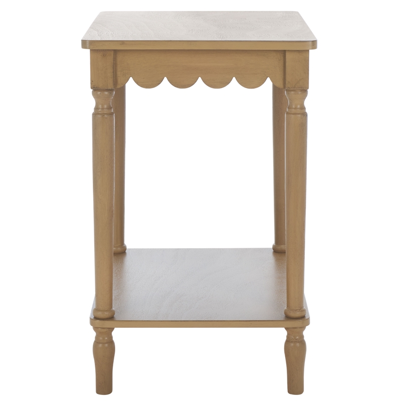 Safavieh Haven Wood Accent Table in Brown