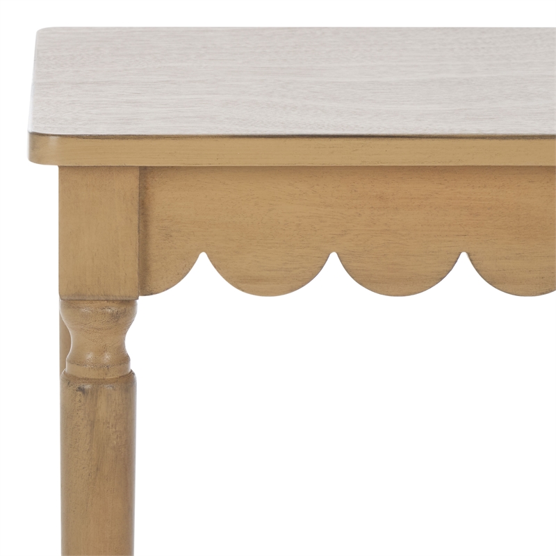 Safavieh Haven Wood Accent Table in Brown