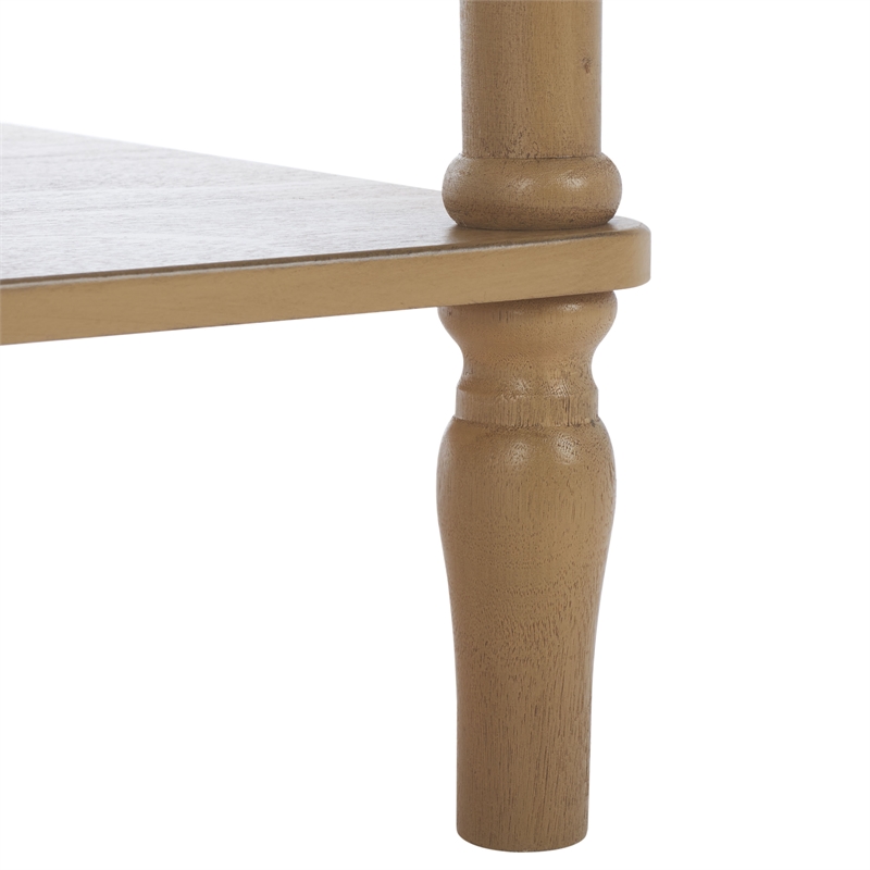 Safavieh Haven Wood Accent Table in Brown