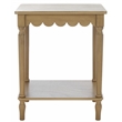 Safavieh Haven Wood Accent Table in Brown
